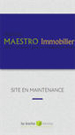 Mobile Screenshot of maestro-immobilier.com
